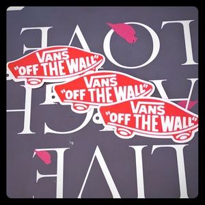 3 Vans Stickers